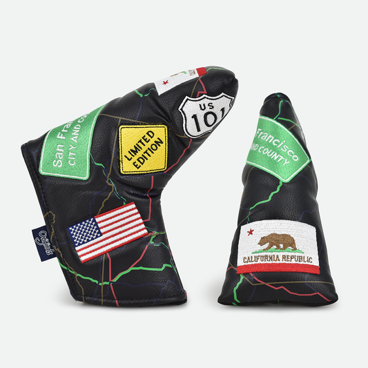 Route 66 Blade Putter Cover (Black)