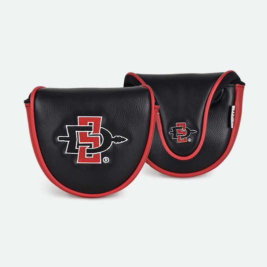 San Diego State University Mallet Putter Cover (Black)