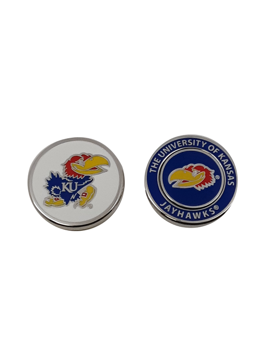 Kansas University Duo Ball Marker