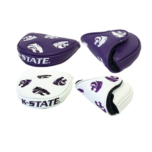 Kansas State Wildcats Mallet Putter Covers (White or Purple)