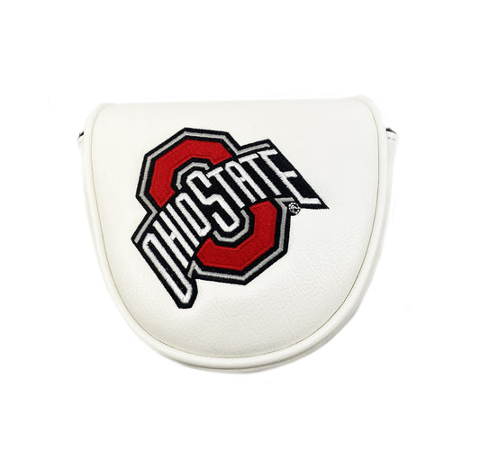 Ohio State University Mallet Putter Cover (White)