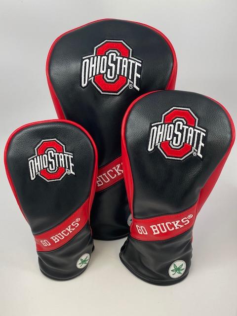 Ohio State University Heritage Headcovers (BLACK/RED)