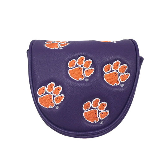 PRG Clemson Tigers Mallet Putter Cover (Purple)