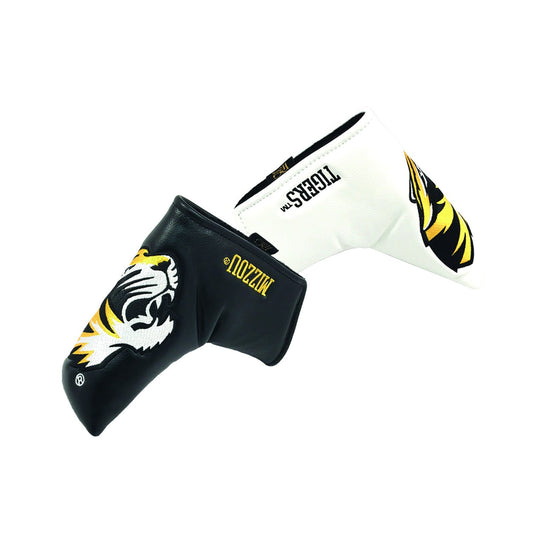 University of Missouri Tiger logo Blade Putter Cover White or Black