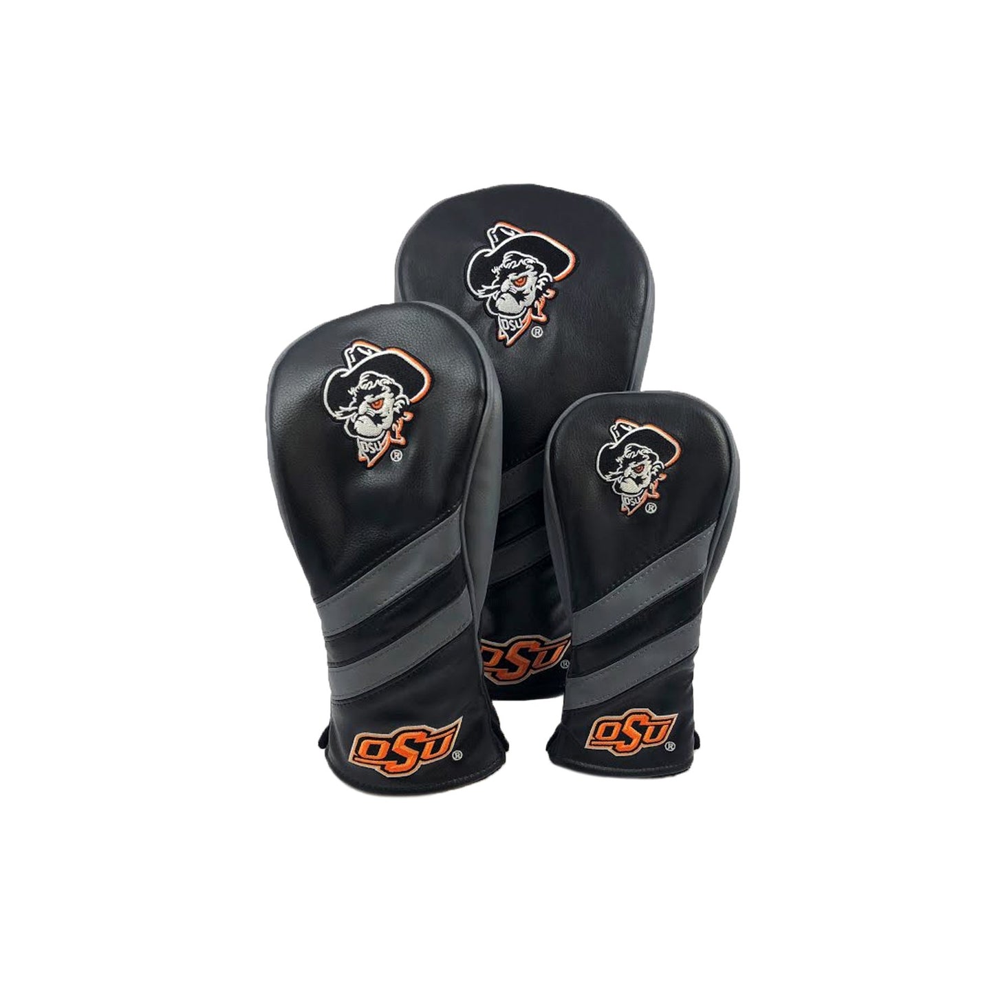 Oklahoma State University "Phantom Pete" Heritage Wood Covers (Black)