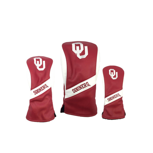 University of Oklahoma Heritage Headcovers (Red/White)