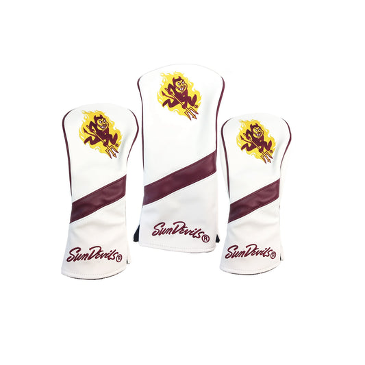 Arizona State Sun Devils Heritage Headcovers (White)