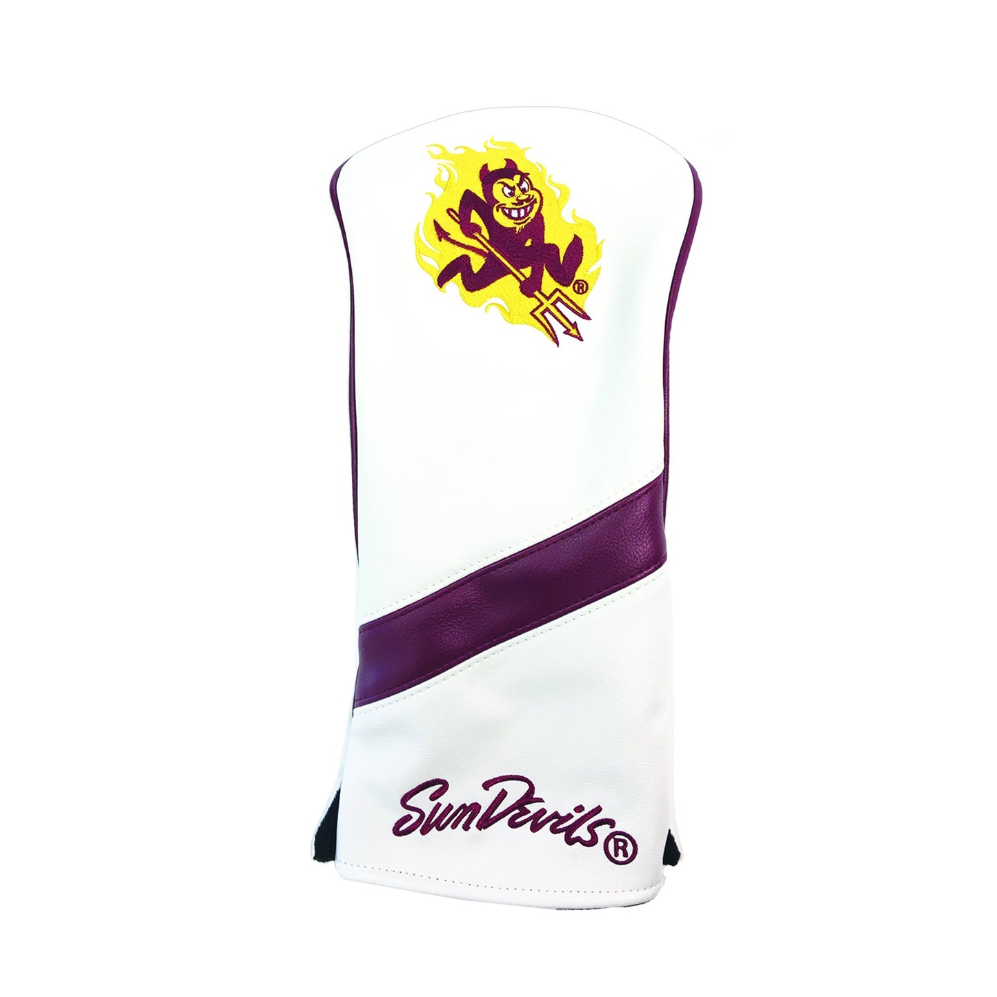 Arizona State Sun Devils Heritage Wood Covers (White)
