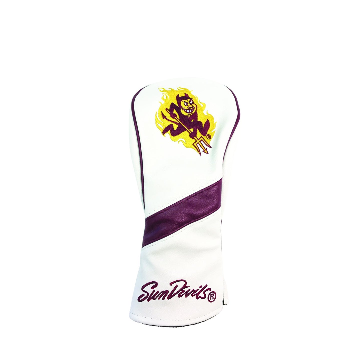 Arizona State Sun Devils Heritage Wood Covers (White)