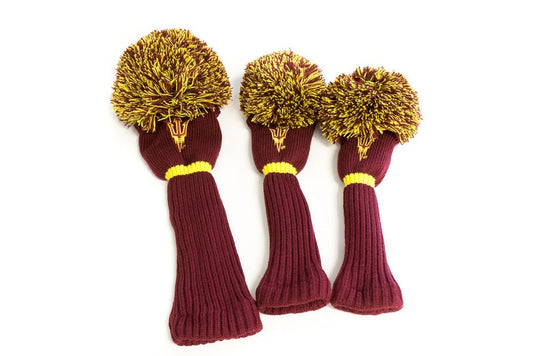 Arizona State Sun Devils POM Headcovers (Burgundy)