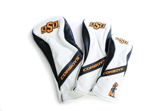 Oklahoma State University Heritage Headcovers (White)