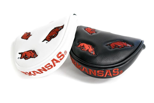 University of Arkansas Razorbacks Mallet Putter Cover (Black or White)