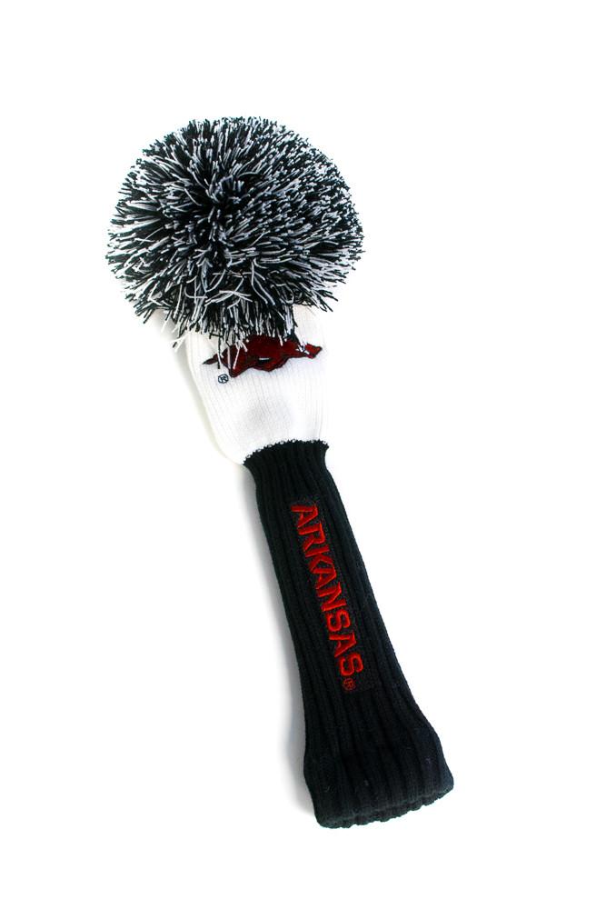 University of Arkansas Razorbacks Pom Pom Wood Covers