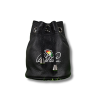 Arnold Palmer Vanto Vintage Genuine Leather Deluxe Tote Bag (Black)