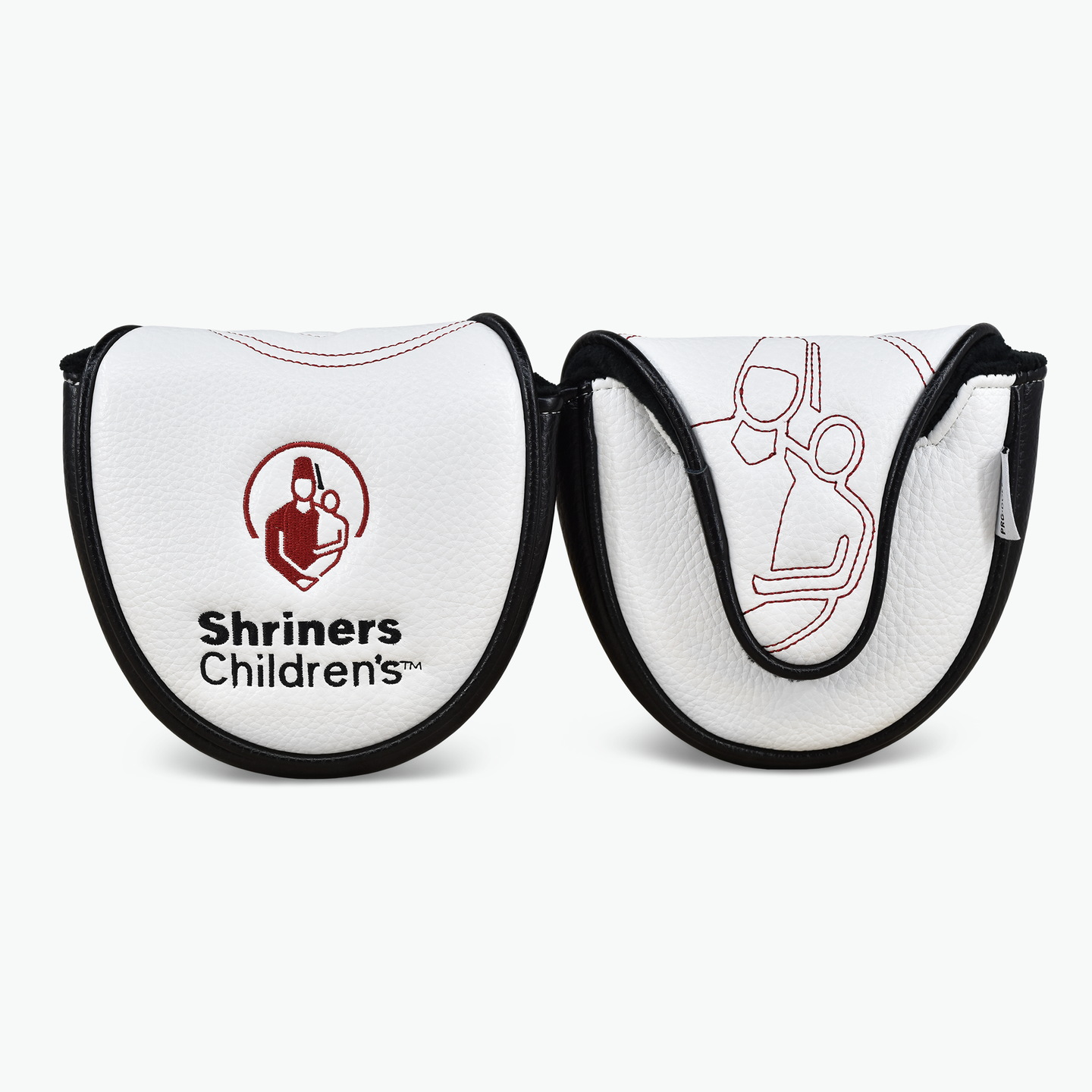 Shriners Children's Elite Studio Mallet Putter Cover (Ghost Embroidery)