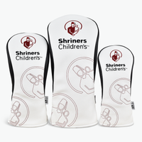 Shriners Children's Elite Studio Wood Covers (Ghost Embroidery)