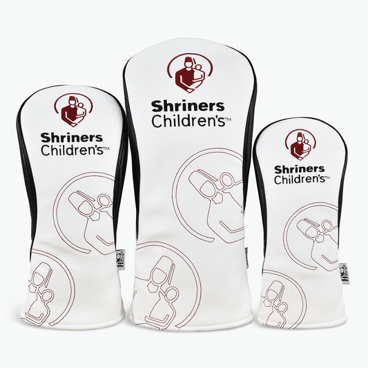 Shriners Children's Elite Studio Wood Covers (Ghost Embroidery)