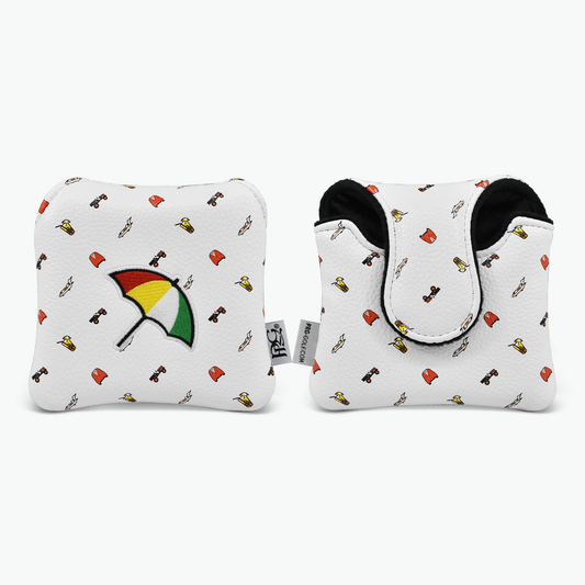 2025 Arnold Palmer Elite Vintage Micro Print Mallet Putter Cover