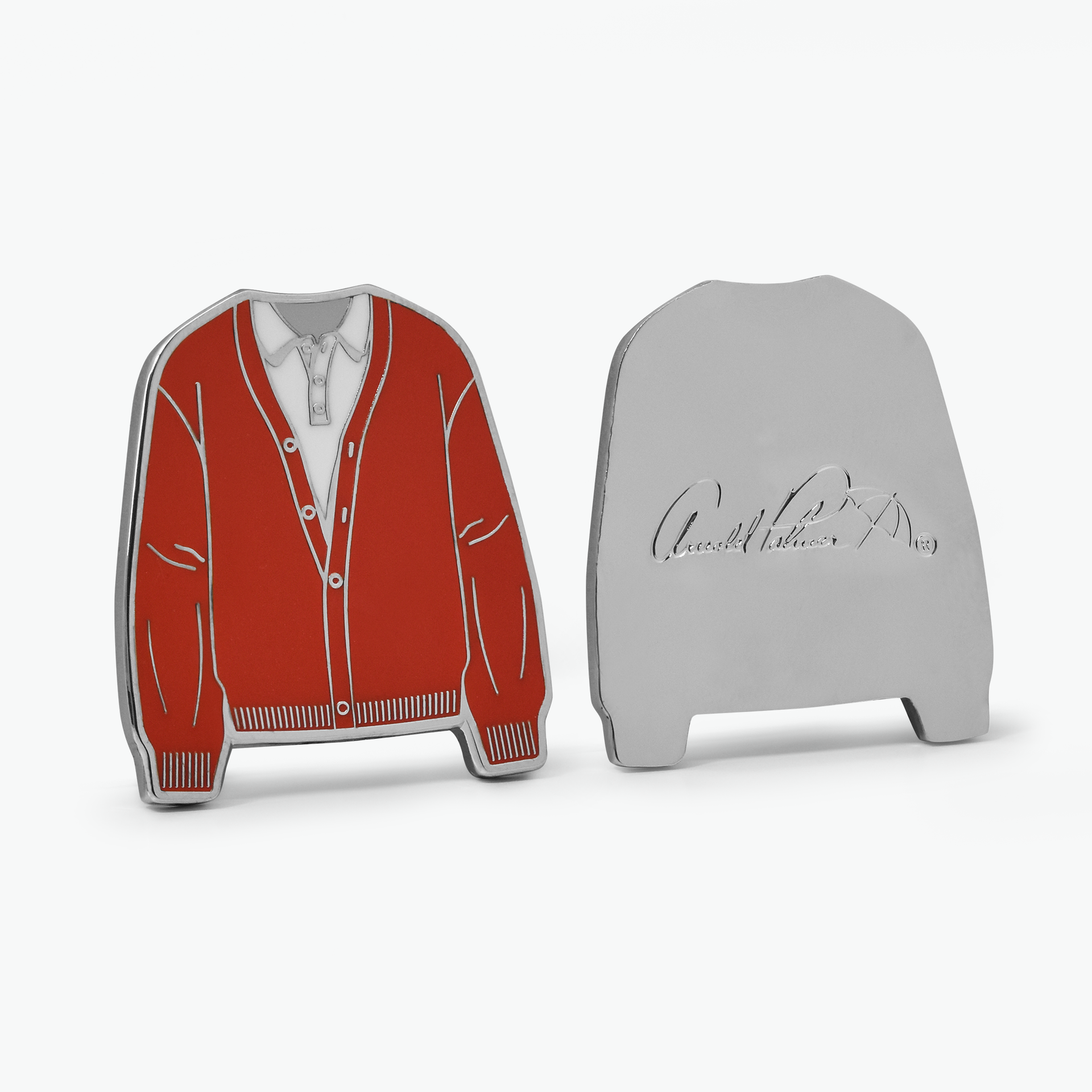 2025 Arnold Palmer Custom Shaped Ball Marker (AP Sweater) – PRG Golf