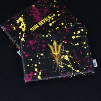 Arizona State University Paint Splash Premium Zip Tote Bag