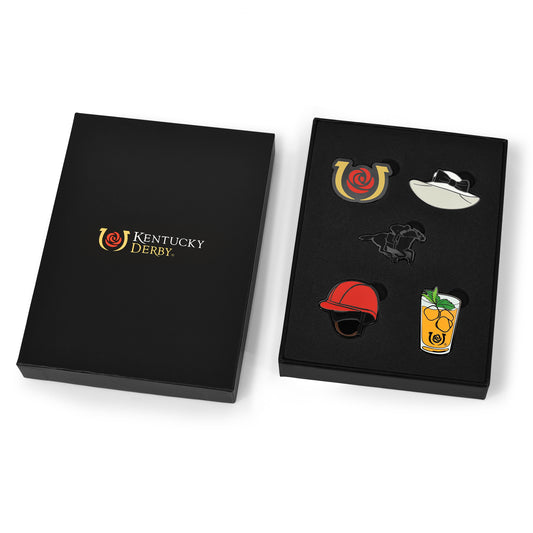 2025 Kentucky Derby Custom Shaped 5 Piece Ball Marker Gift Box