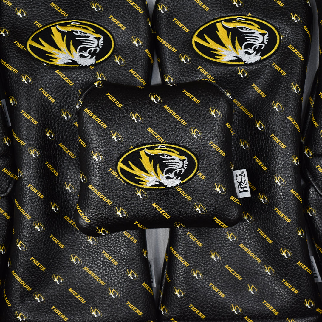 University of Missouri Micro Print Vintage Mallet Putter Cover