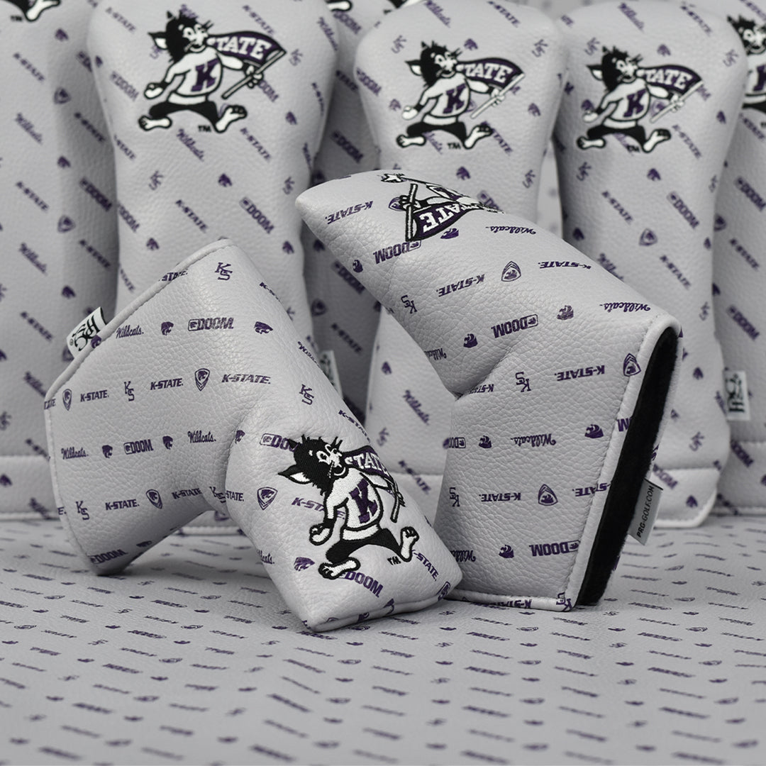 Kansas State Micro Print Blade Putter Cover