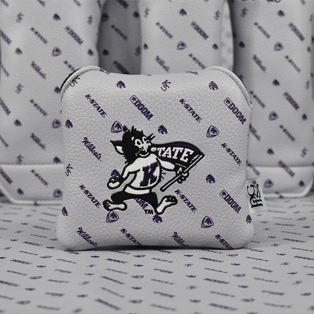 Kansas State Micro Print Vintage Mallet Putter Cover