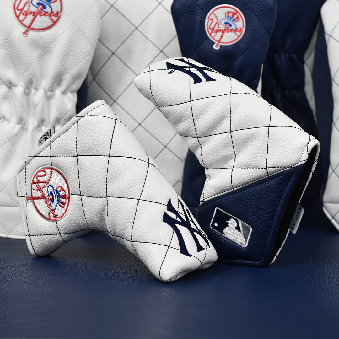 New York Yankees Quilt Stitch Blade Putter Cover