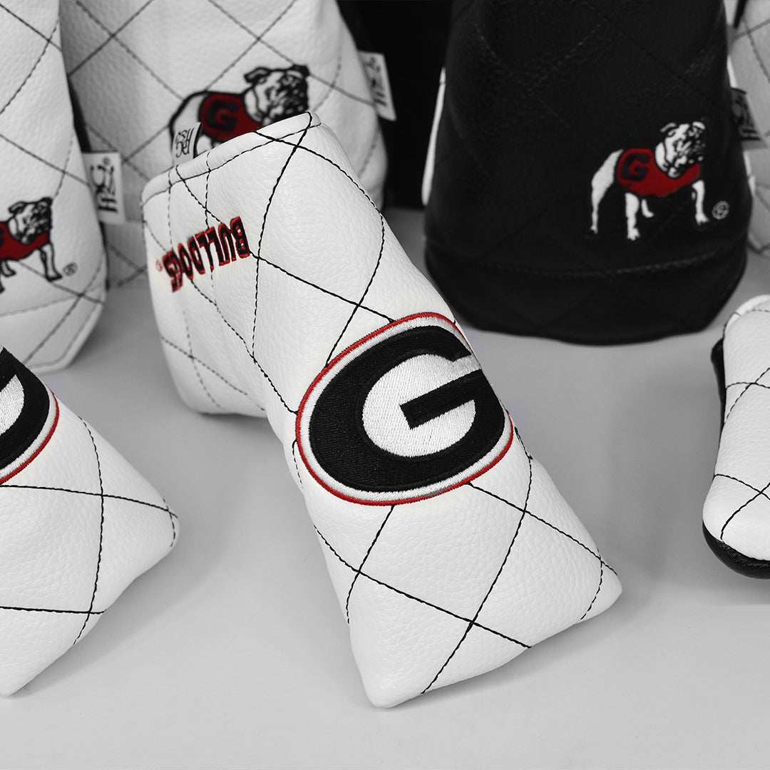 University of Georgia Quilt Stitch Blade Putter Cover