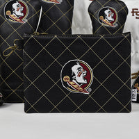 Florida State University Quilt Stitch Premium Zip Tote Bag