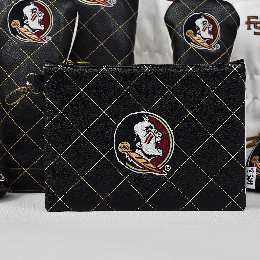 Florida State University Quilt Stitch Premium Zip Tote Bag