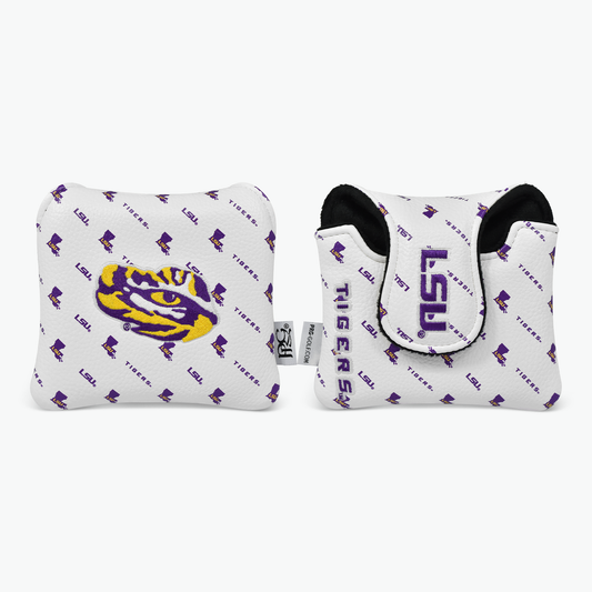 Louisiana State University Micro-Print Mallet Putter Cover