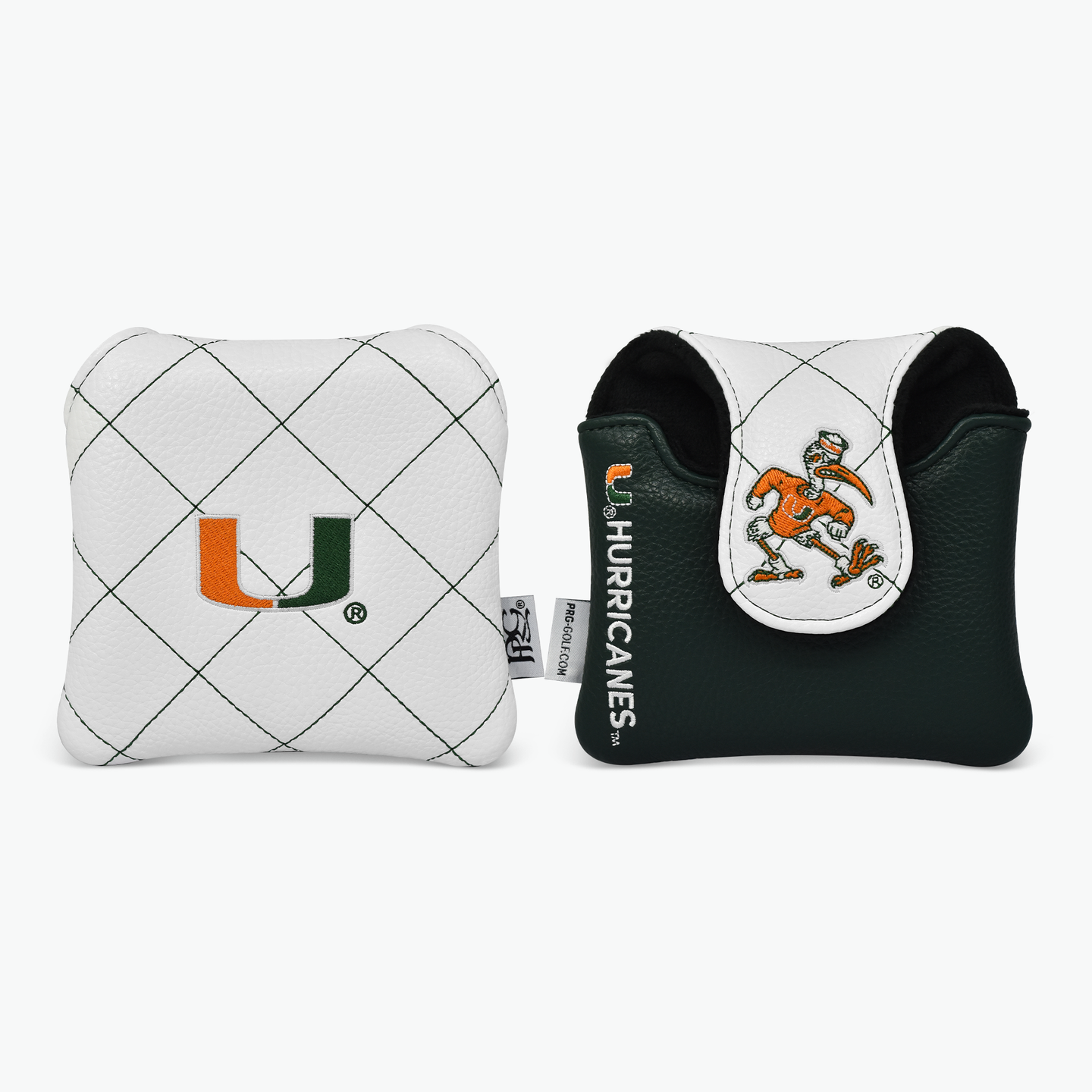 University of Miami Quilt Stitch Mallet Putter Cover