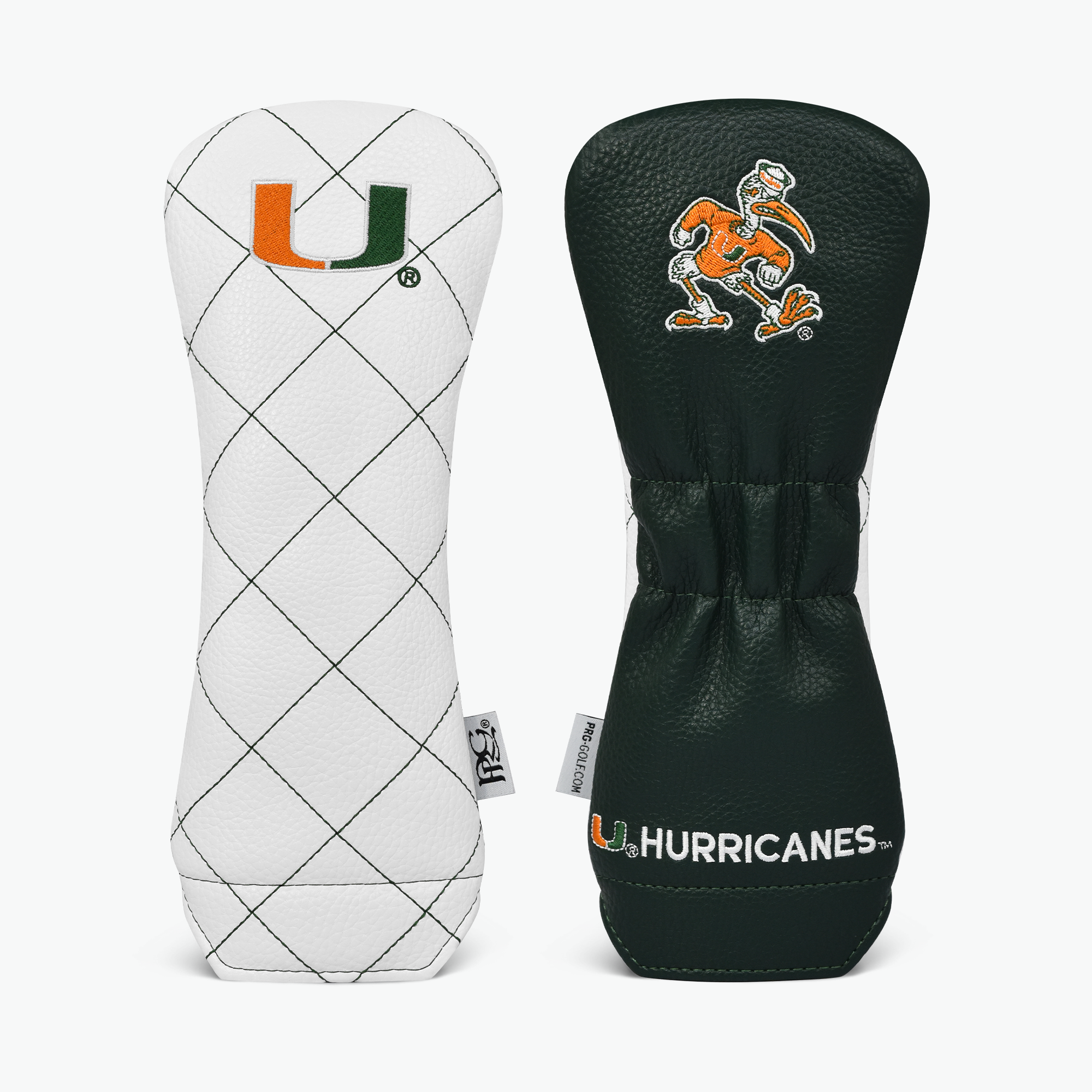 University of Miami Quilt Stitch Headcovers