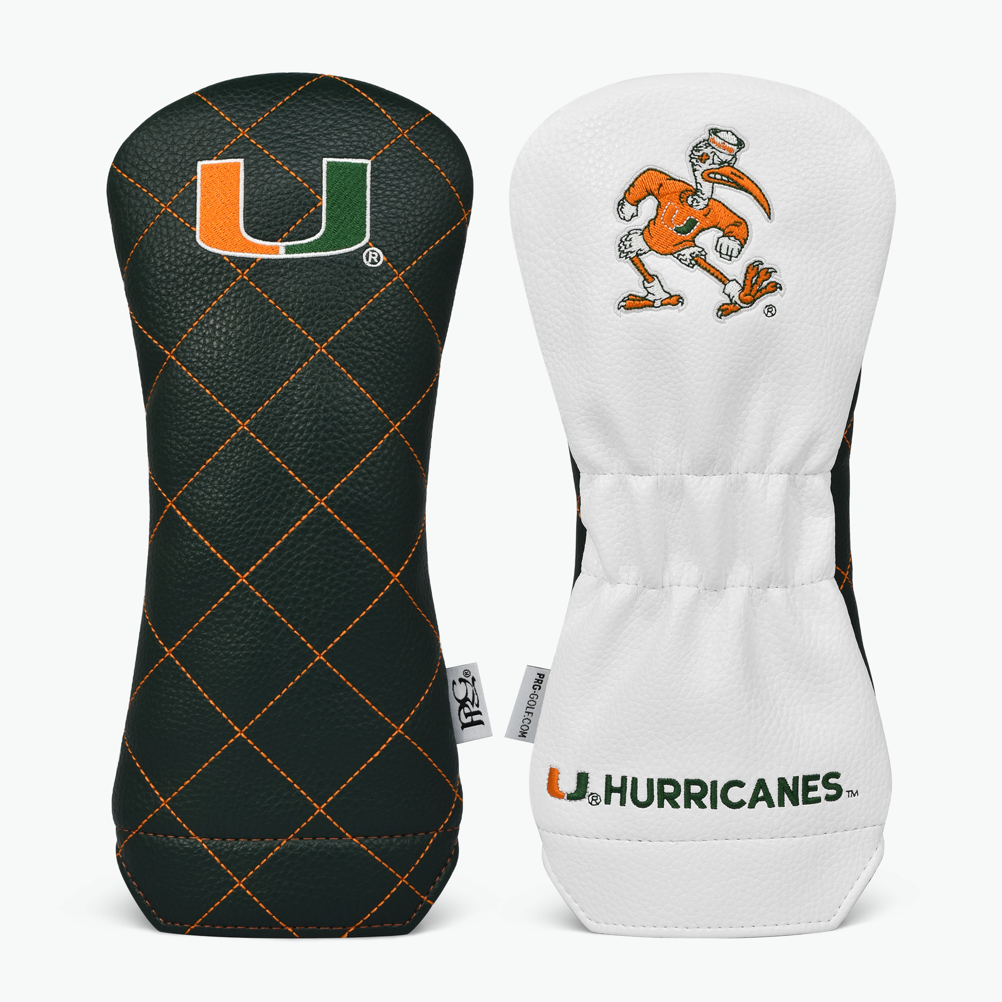 University of Miami Quilt Stitch Headcovers