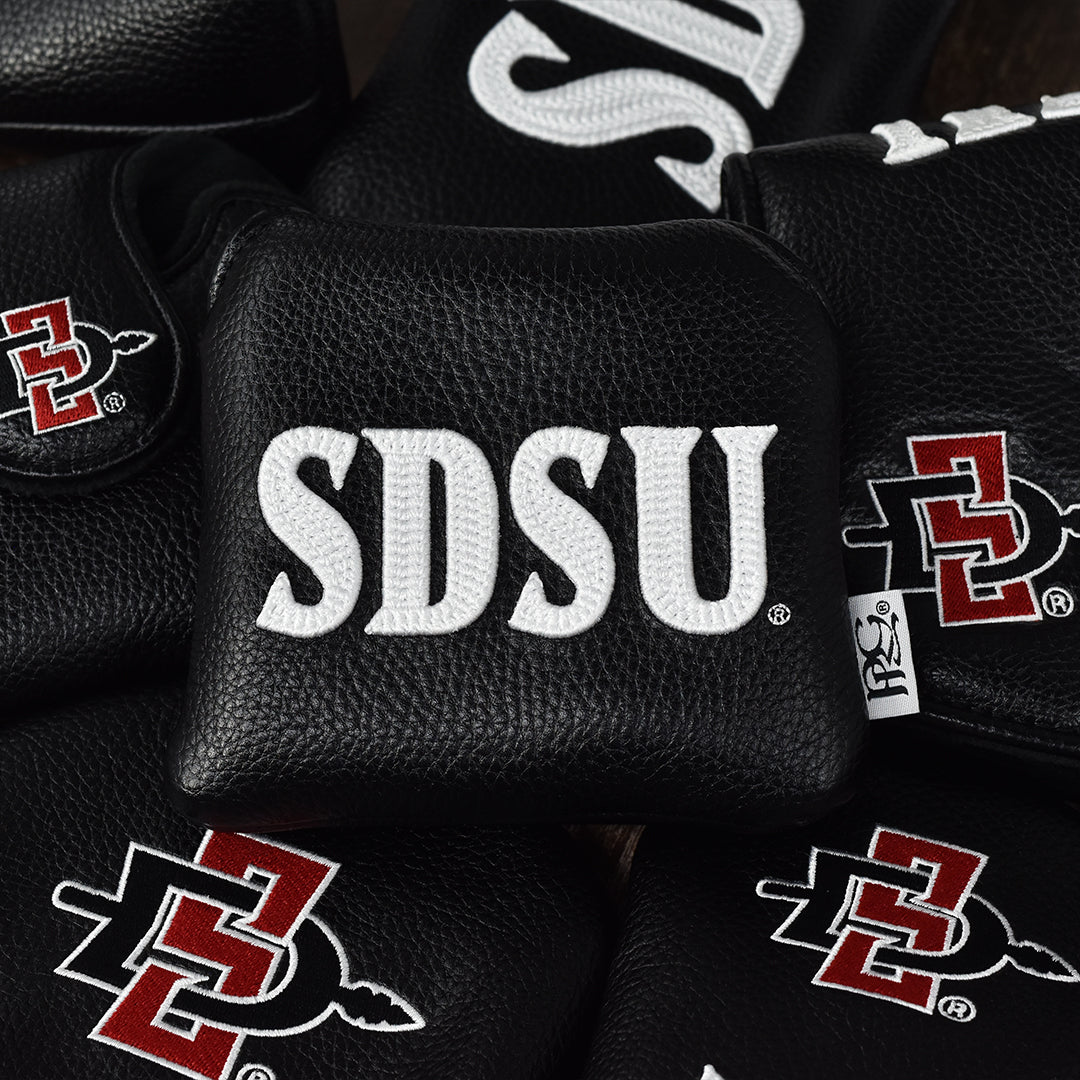 San Diego State University Chain Stitch Mallet Putter Cover