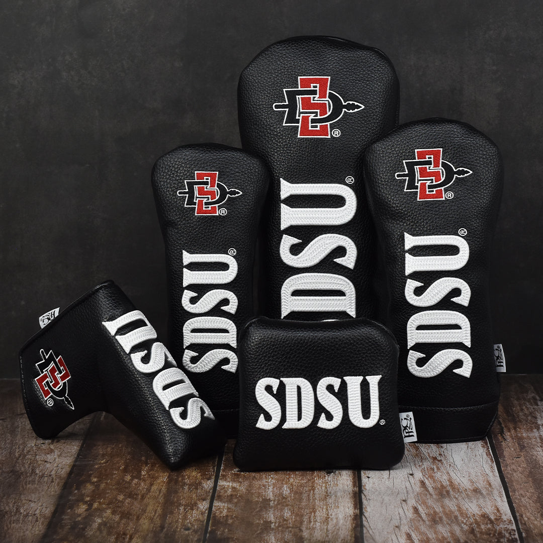 San Diego State University Chain Stitch Headcovers
