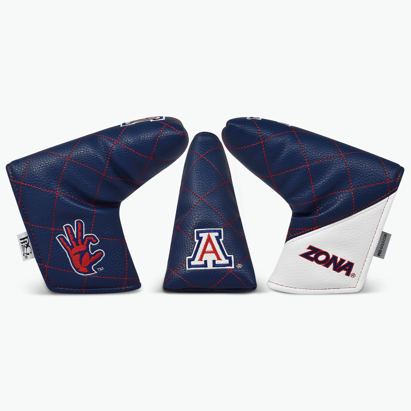 University of Arizona Quilt Stitch Blade Putter Cover