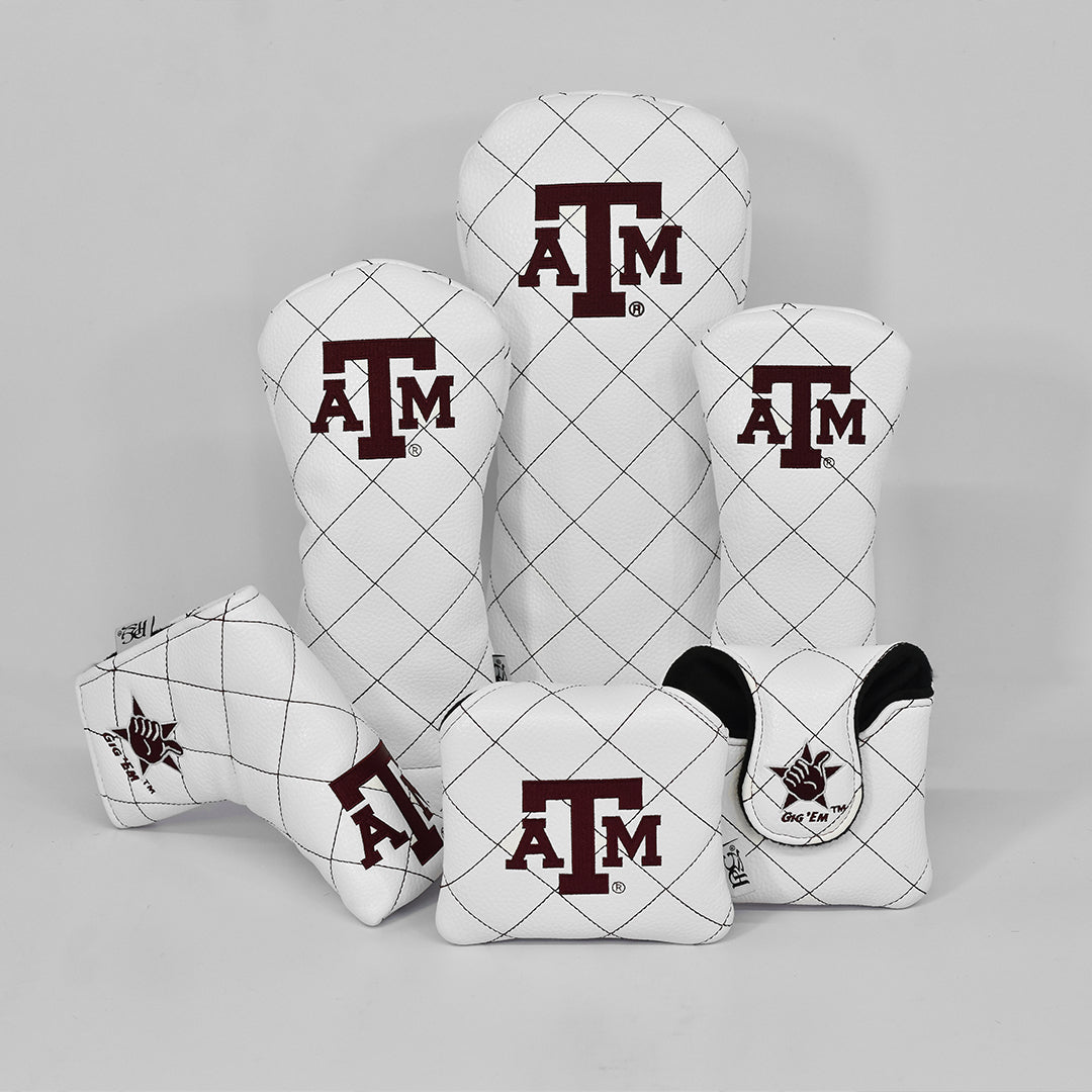 Texas A&M Quilt Stitch Headcovers