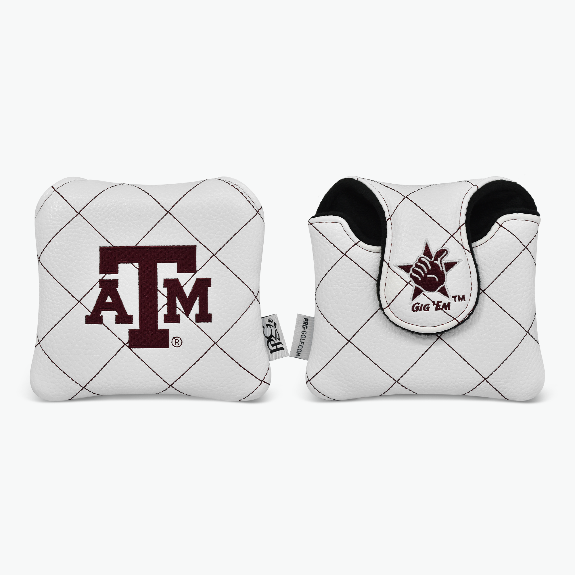 Texas A&M Quilt Stitch Mallet Putter Cover