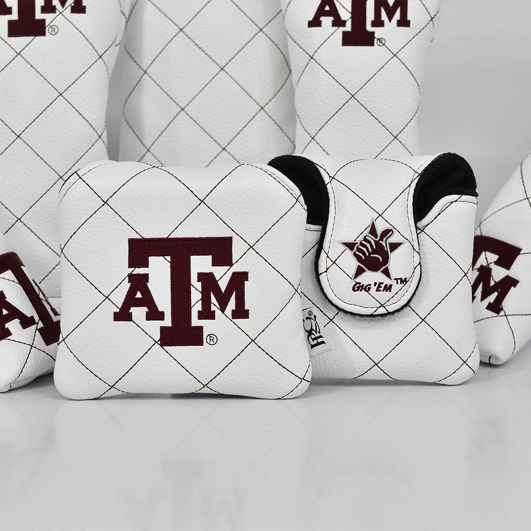 Texas A&M University Mallet Putter Cover