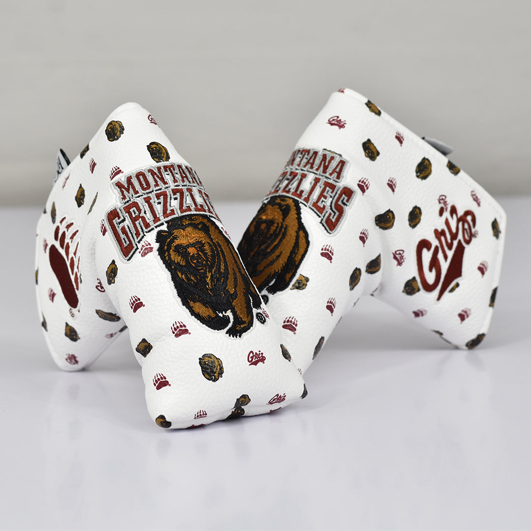 University of Montana Micro-Print Blade Putter Cover