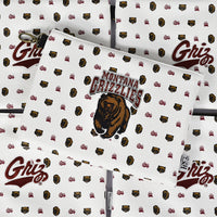 University of Montana Micro-Print Premium Zip Tote Bag