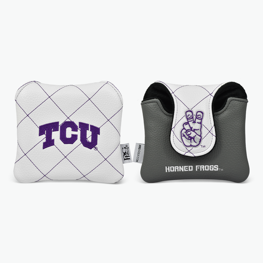 Texas Christian University Mallet Putter Cover
