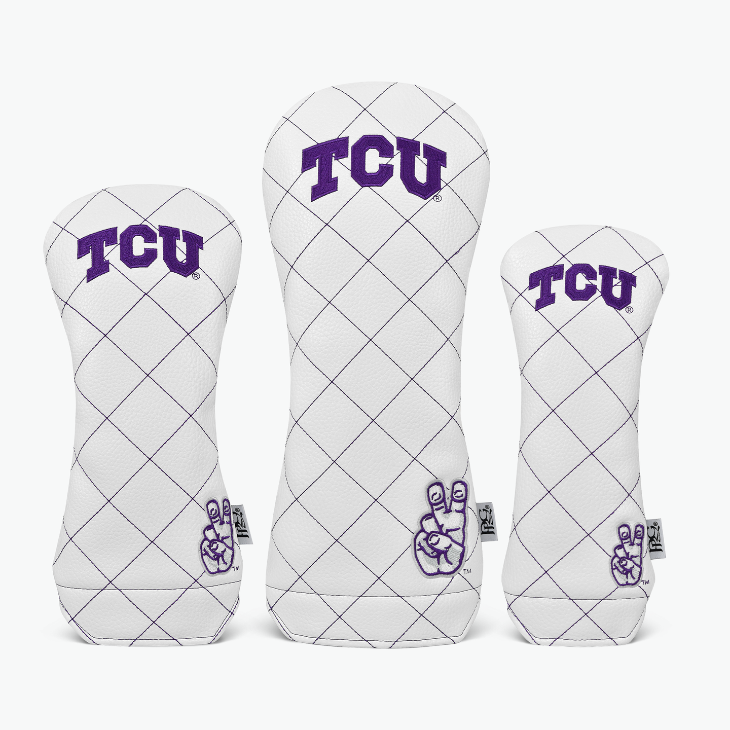 Texas Christian University Quilt Stitch Headcovers