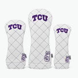 Texas Christian University Quilt Stitch Headcovers