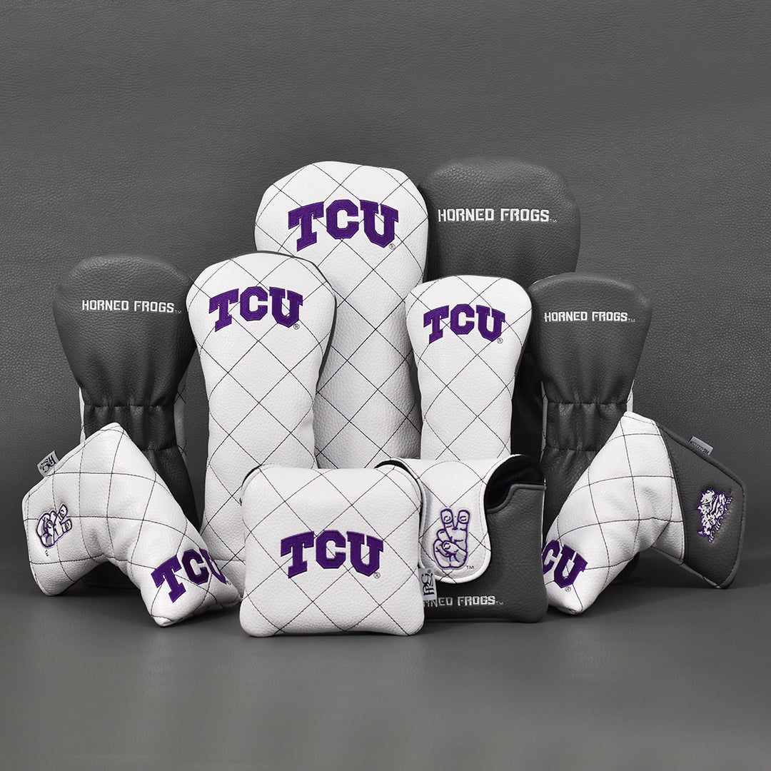 Texas Christian University Quilt Stitch Headcovers