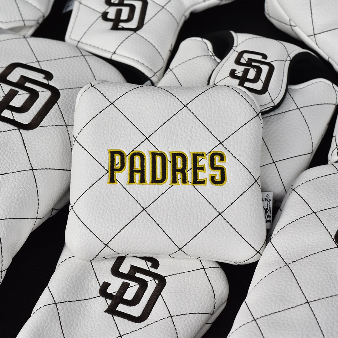 San Diego Padres Quilt Stitch Mallet Putter Cover