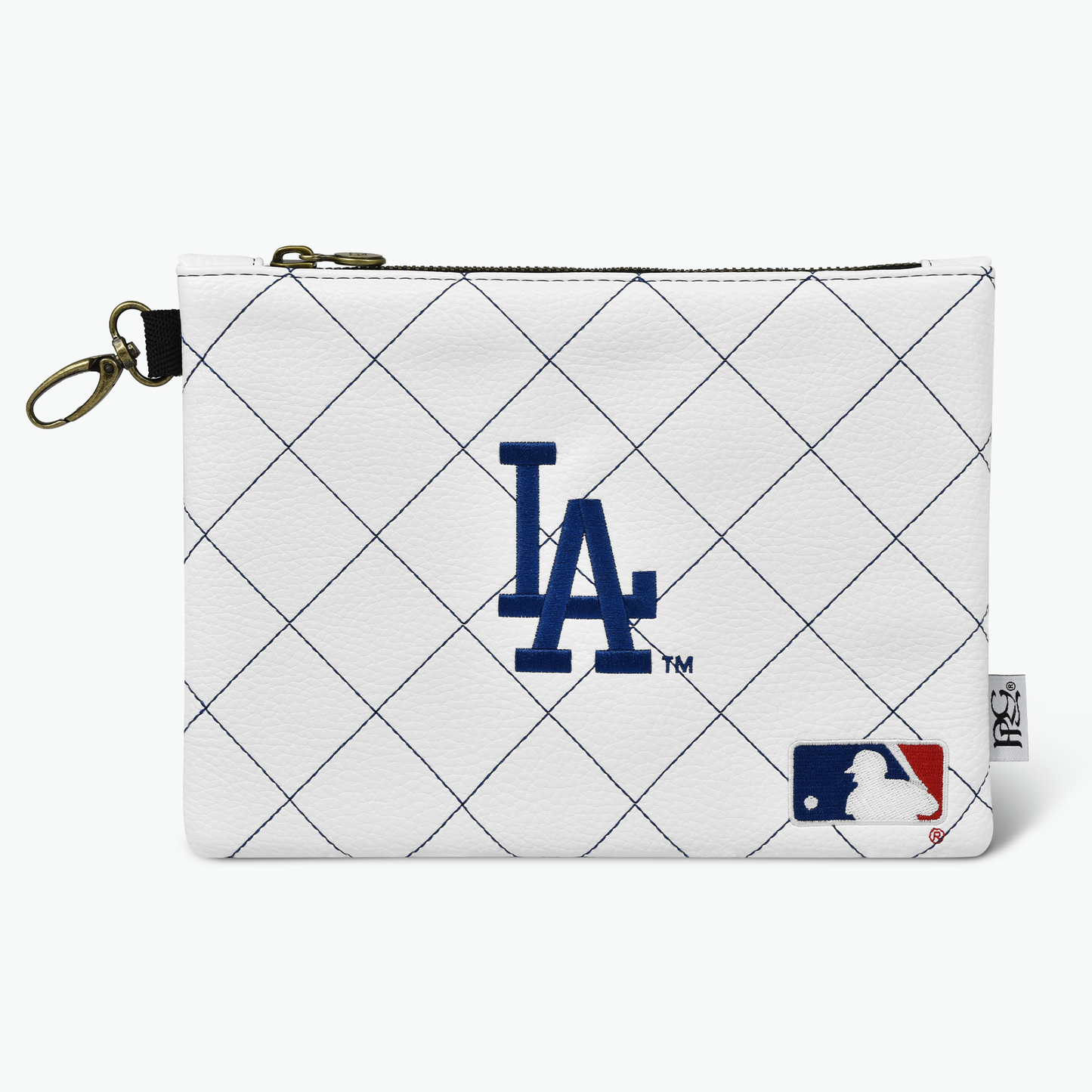 Los Angeles Dodgers Quilt Stitch Premium Zip Tote Bag